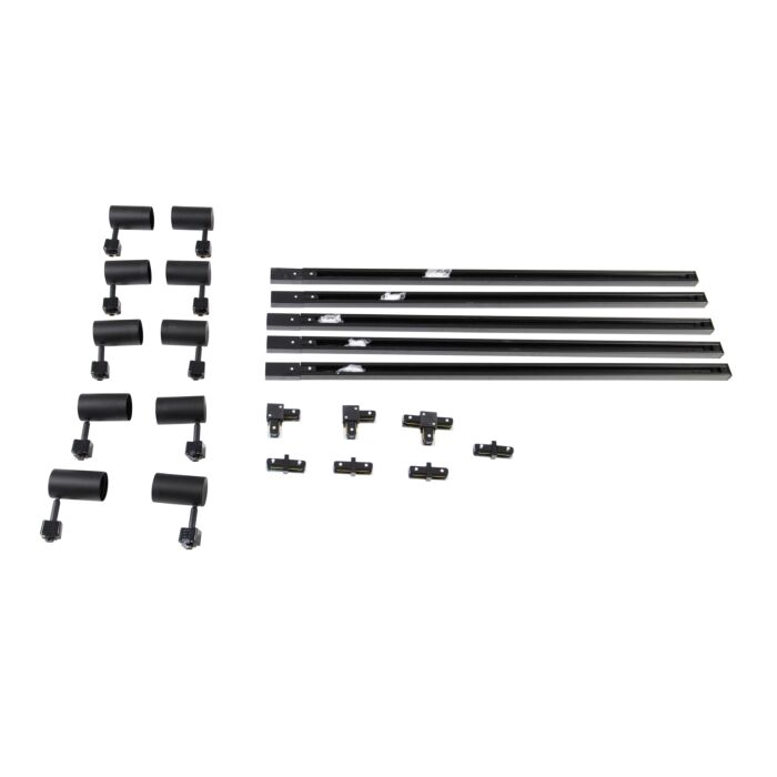 Schienensystem mit 10 Spots 1-Phasig - LF04