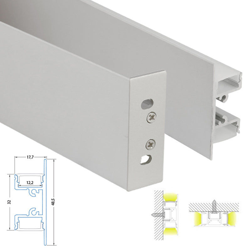 LED-Wandprofil LF-NS