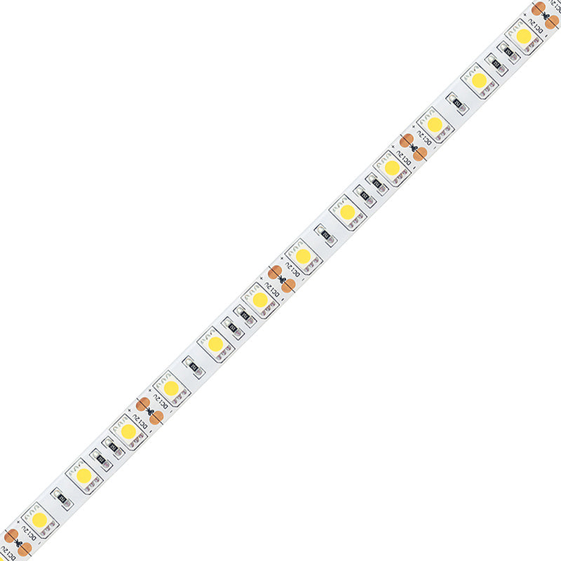 LED-Streifen in Neutralweiß mit 1195 Lumen und 14,4 Watt je Meter bei 23 Volt, IP54