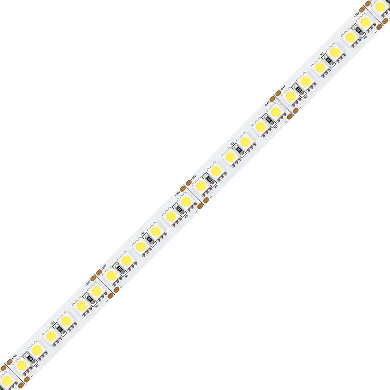 LED-Streifen in Neutralweiß mit 2652 Lumen und 28,8 Watt je Meter bei 24 Volt, IP20