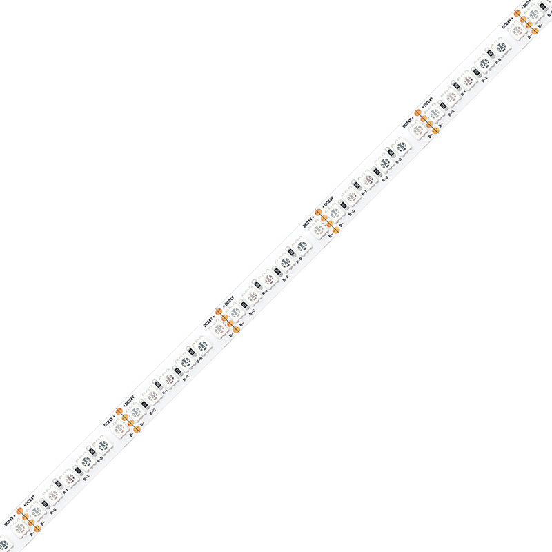 LED-Streifen RGB mit 28,8 Watt und 1120 Lumen je Meter bei 24 Volt, IP54