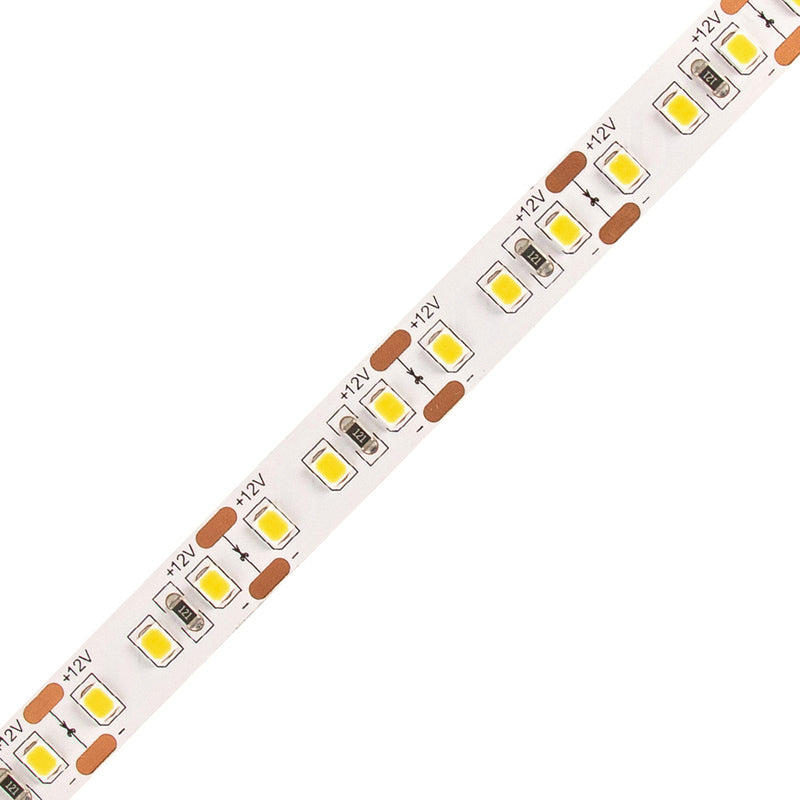LED-Streifen in Extra Warmweiß mit 1120 Lumen und 14 Watt je Meter bei 24 Volt, IP20