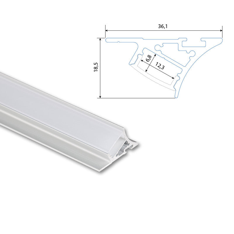 LED-Wandprofil LF-NK