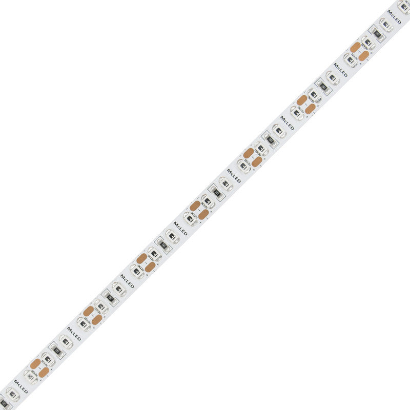 LED-Streifen in Gelb mit 240 Lumen und 9,6 Watt je Meter bei 12 Volt, IP20