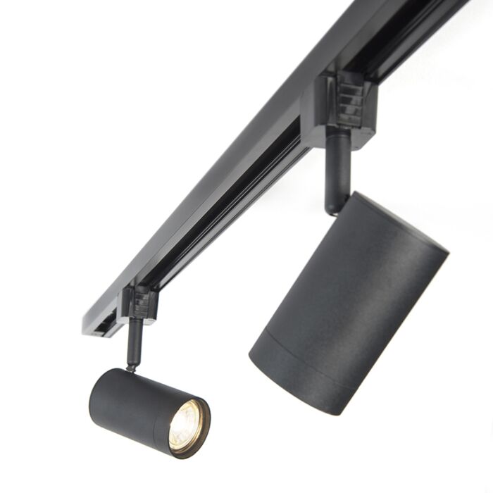 Schienensystem mit 5 Spots 1-Phasig - LF02