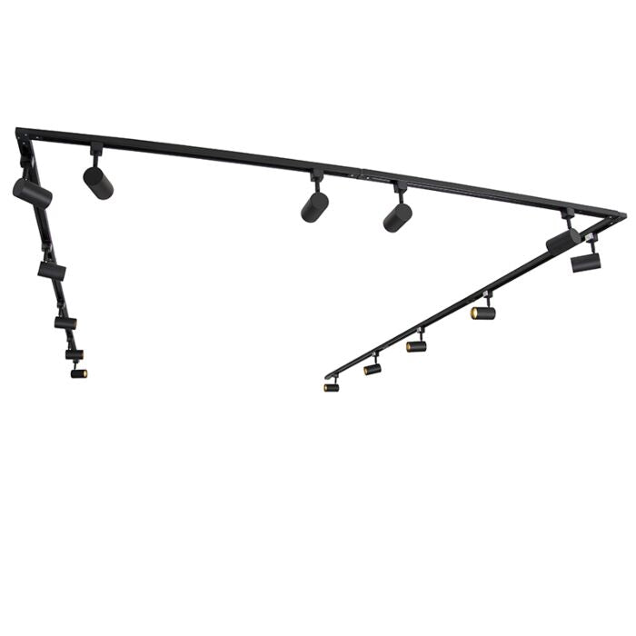 Schienensystem mit 14 Spots 1-Phasig - LF03