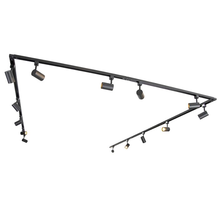 Schienensystem mit 14 Spots 1-Phasig - LF03