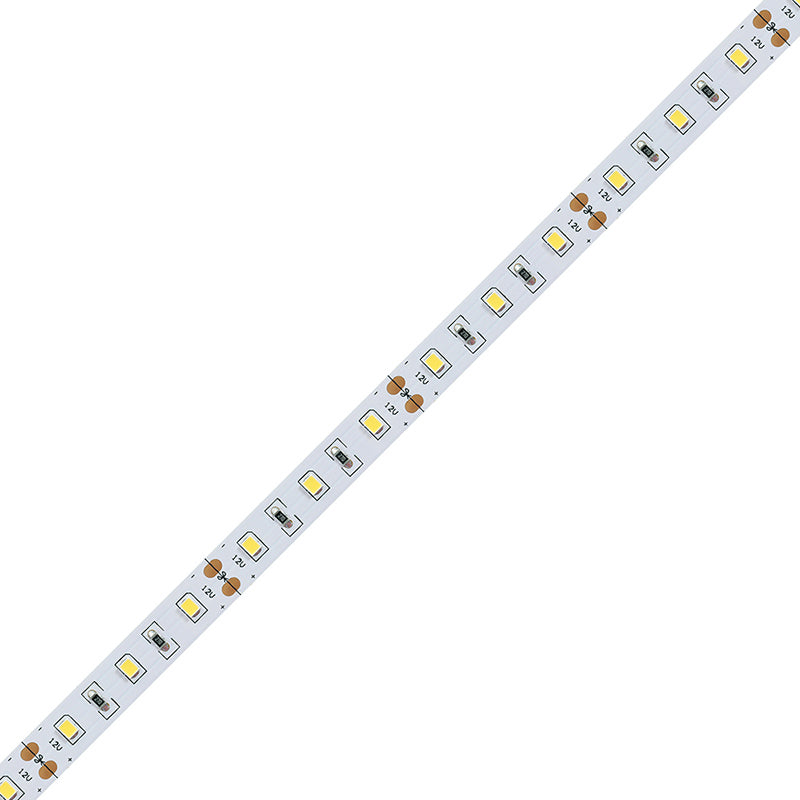 LED-Streifen in Warmweiß mit 14,4 Watt und 1224 Lumen je Meter bei 12 Volt, IP20