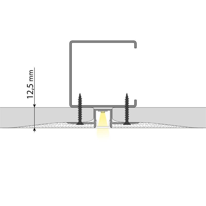 LED-Trockenbauprofil LF-AG