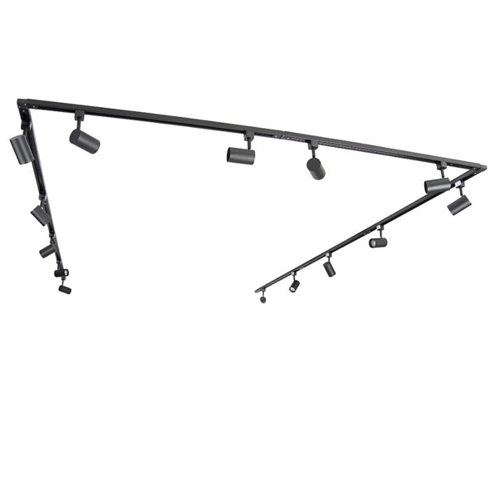Schienensystem mit 14 Spots 1-Phasig - LF03